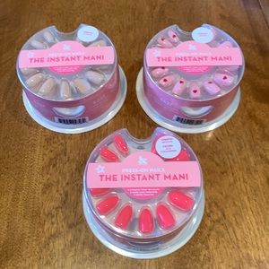 Olive and June The Instant Mani Press-On Nails Lot of 3